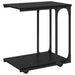 Masă laterală Stejar Negru 50 x 35 x 55.5 cm Lemn compozit - WALTI WALTI