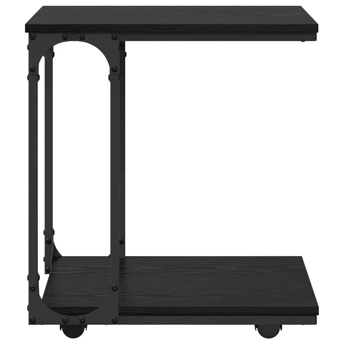 Masă laterală Stejar Negru 50 x 35 x 55.5 cm Lemn compozit - WALTI WALTI