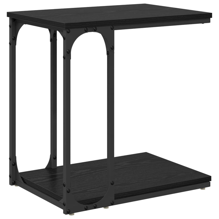 Masă laterală Stejar Negru 50 x 35 x 52 cm Lemn compozit - WALTI WALTI