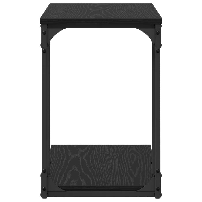 Masă laterală Stejar Negru 50 x 35 x 52 cm Lemn compozit - WALTI WALTI