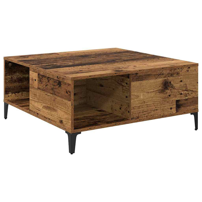 Masă de cafea Lemn Vechi 80 x 80 x 36,5 cm Lemn compozit - WALTI WALTI