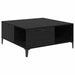 Masă de cafea Stejar Negru 80 x 80 x 36,5 cm Lemn compozit - WALTI WALTI