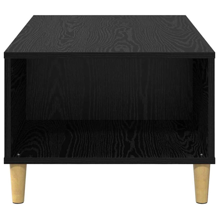 Masă de cafea Stejar Negru 90 x 50 x 35 cm Lemn compozit - WALTI WALTI