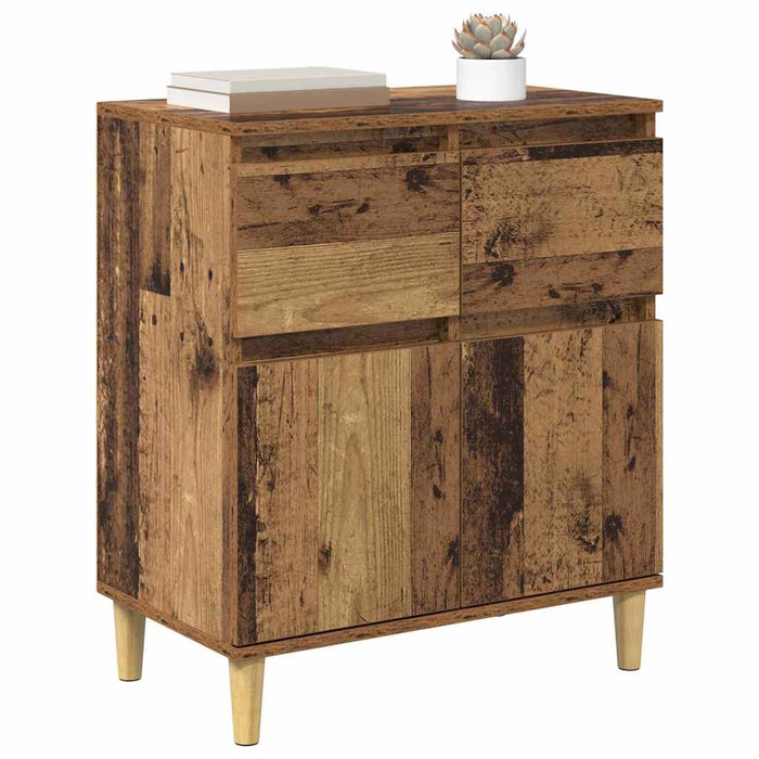 Bufet cu sertar Lemn Vechi 60 x 35 x 70 cm Lemn compozit - WALTI WALTI
