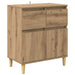 Bufet cu sertar Stejar Artizanal 60 x 35 x 70 cm Lemn compozit - WALTI WALTI