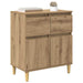 Bufet cu sertar Stejar Artizanal 60 x 35 x 70 cm Lemn compozit - WALTI WALTI