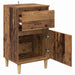 Dulap de noapte 2 pcs Lemn vechi 40 x 35 x 70 cm Lemn compozit - WALTI WALTI