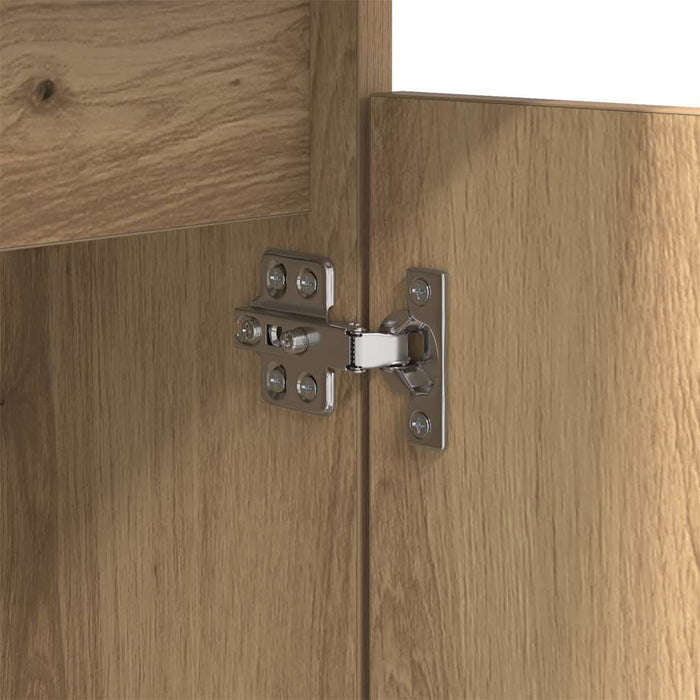 Dulap de noapte 2 pcs Stejar Artizanal 40 x 35 x 70 cm - WALTI WALTI