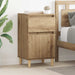 Dulap de noapte 2 pcs Stejar Artizanal 40 x 35 x 70 cm - WALTI WALTI