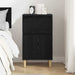 Dulap de noapte Stejar Negru 40 x 35 x 70 cm Lemn compozit - WALTI WALTI