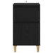 Dulap de noapte Stejar Negru 40 x 35 x 70 cm Lemn compozit - WALTI WALTI