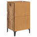 Dulap de noapte 2 pcs Lemn vechi 40 x 35 x 70 cm Lemn compozit - WALTI WALTI