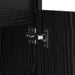 Dulap de noapte Stejar Negru 40 x 35 x 70 cm Lemn compozit - WALTI WALTI