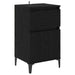 Dulap de noapte Stejar Negru 40 x 35 x 70 cm Lemn compozit - WALTI WALTI