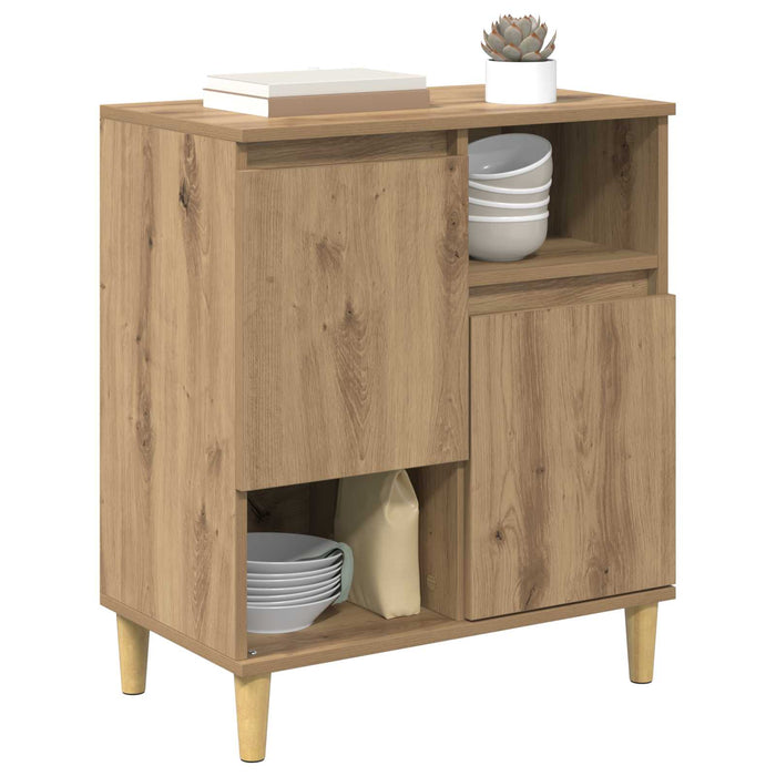 Bufet stejar artizanal 35 x 60 x 70 cm Lemn compozit - WALTI WALTI