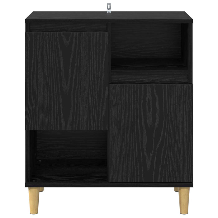 Bufet Stejar negru 35 x 60 x 70 cm Lemn compozit - WALTI WALTI