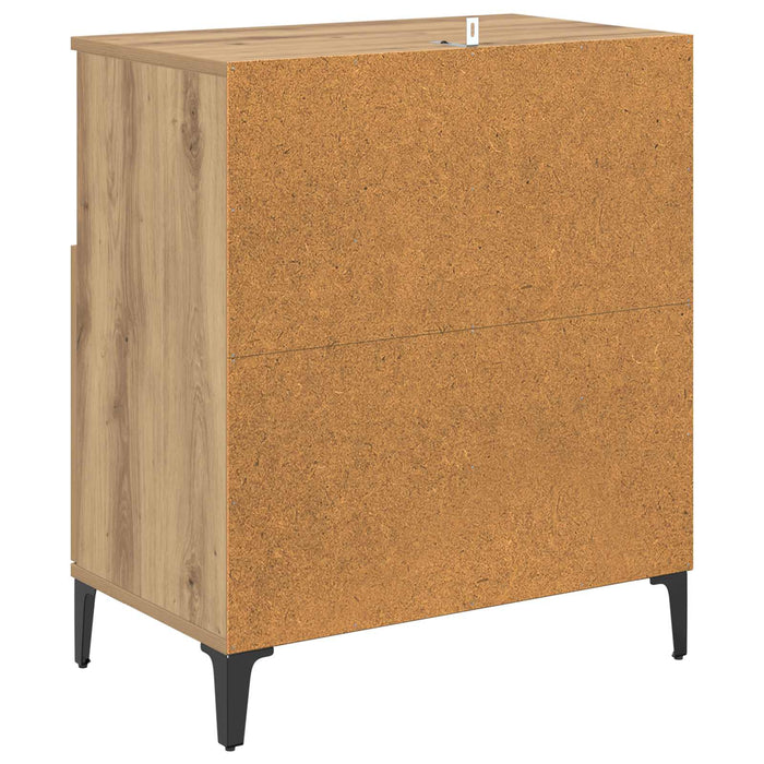 Bufet Stejar Artizanal 60 x 35 x 70 cm Lemn compozit WALTI