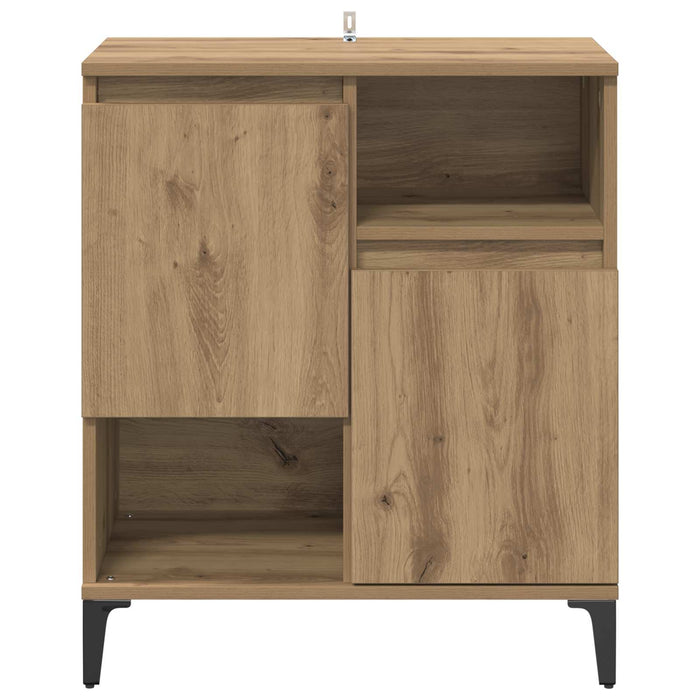 Bufet Stejar Artizanal 60 x 35 x 70 cm Lemn compozit WALTI