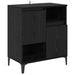 Bufet Stejar Negru 60 x 35 x 70 cm Lemn compozit - WALTI WALTI