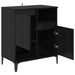 Bufet Stejar Negru 60 x 35 x 70 cm Lemn compozit - WALTI WALTI