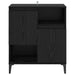 Bufet Stejar Negru 60 x 35 x 70 cm Lemn compozit - WALTI WALTI
