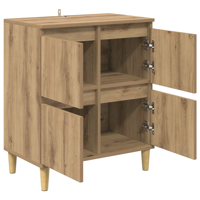 Bufet Stejar Artizanal 60 x 35 x 70 cm Lemn compozit - WALTI WALTI
