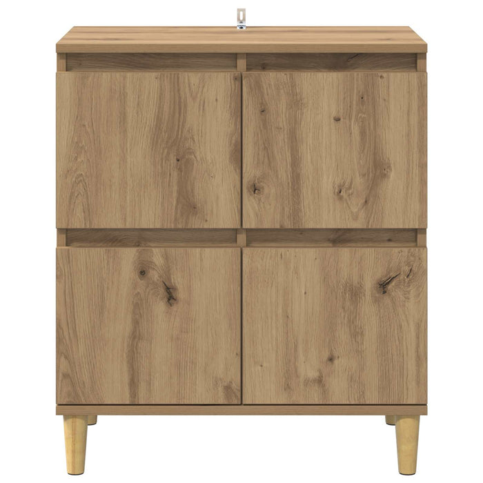 Bufet Stejar Artizanal 60 x 35 x 70 cm Lemn compozit - WALTI WALTI