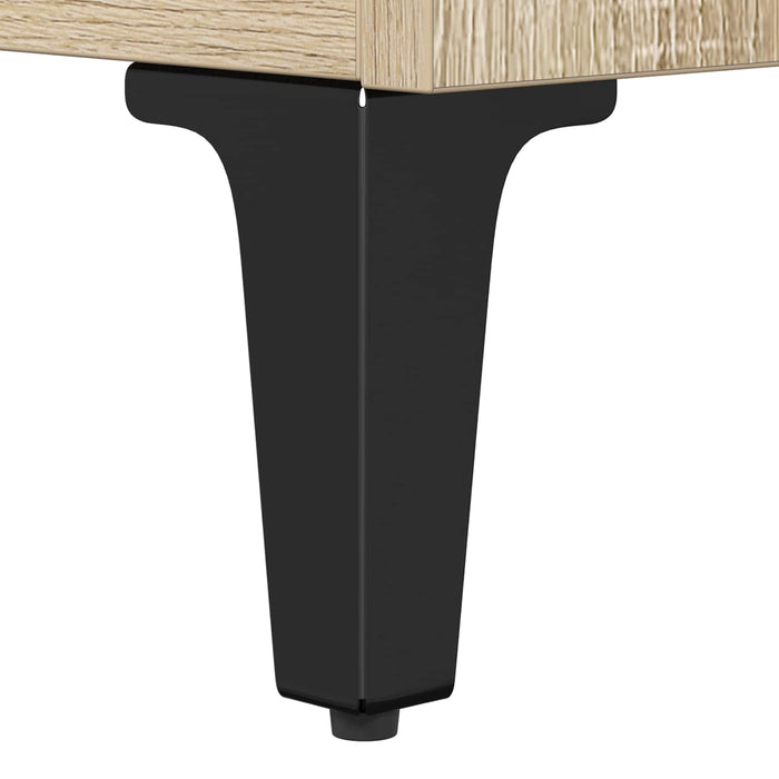 Dulap de chiuvetă cu raft cu ușă Stejar Sonoma 80 x 33 x 60 cm - WALTI WALTI