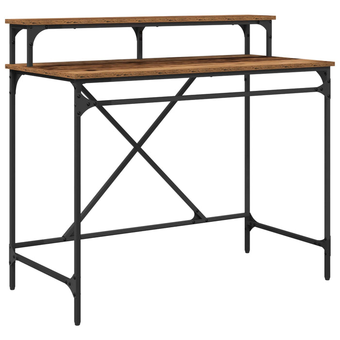 Birou Lemn Vechi 100 x 50 x 90 cm Lemn compozit - WALTI WALTI