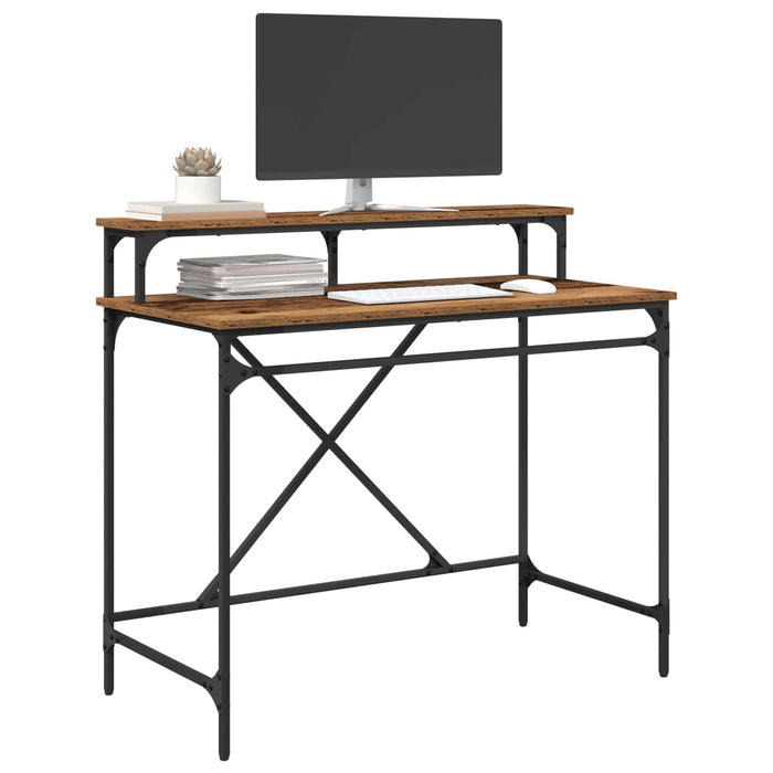 Birou Lemn Vechi 100 x 50 x 90 cm Lemn compozit - WALTI WALTI