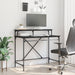 Birou Stejar Negru 100 x 50 x 90 cm Lemn compozit - WALTI WALTI