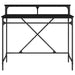 Birou Stejar Negru 100 x 50 x 90 cm Lemn compozit - WALTI WALTI