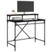 Birou Stejar Negru 100 x 50 x 90 cm Lemn compozit - WALTI WALTI