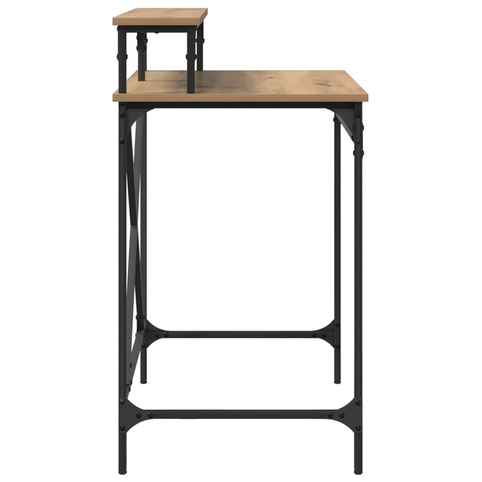 Birou Stejar Artizanal Lemn compozit 80 x 50 x 90 cm WALTI