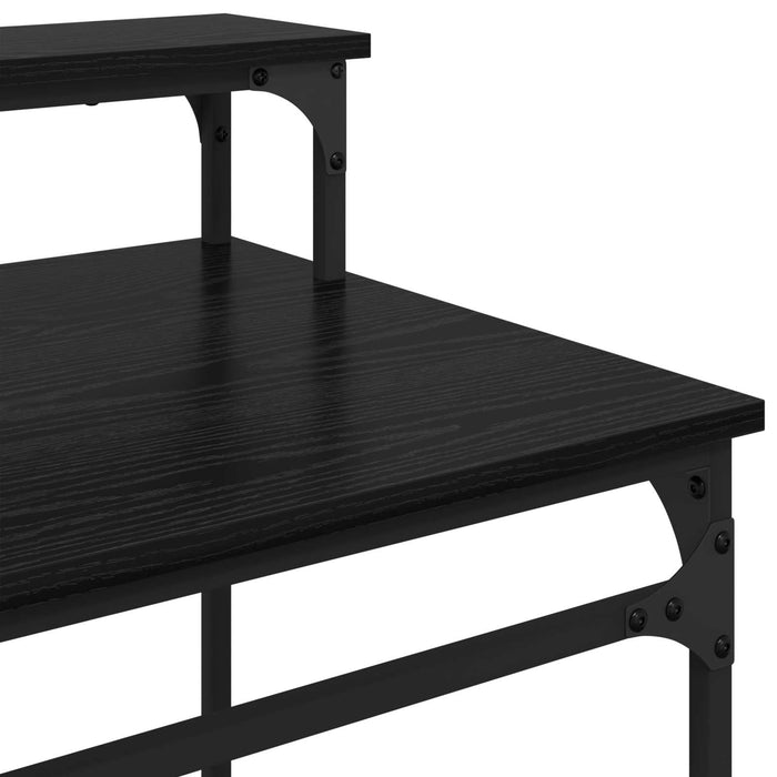 Birou Stejar Negru 80 x 50 x 90 cm Lemn compozit - WALTI WALTI