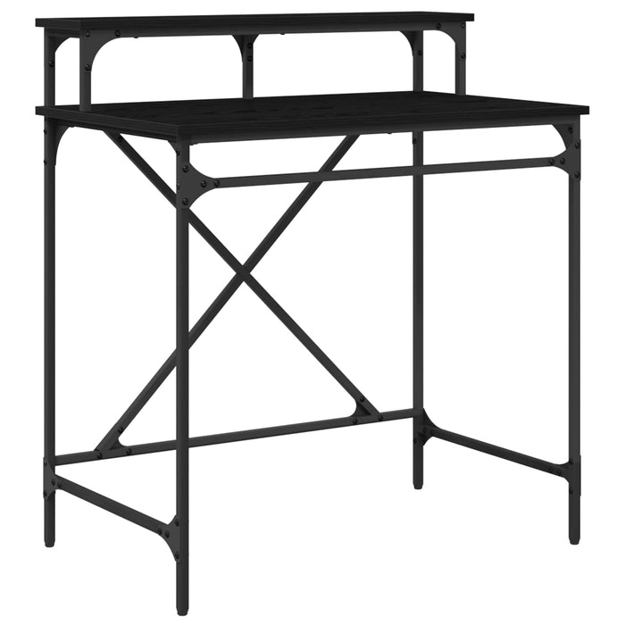 Birou Stejar Negru 80 x 50 x 90 cm Lemn compozit - WALTI WALTI
