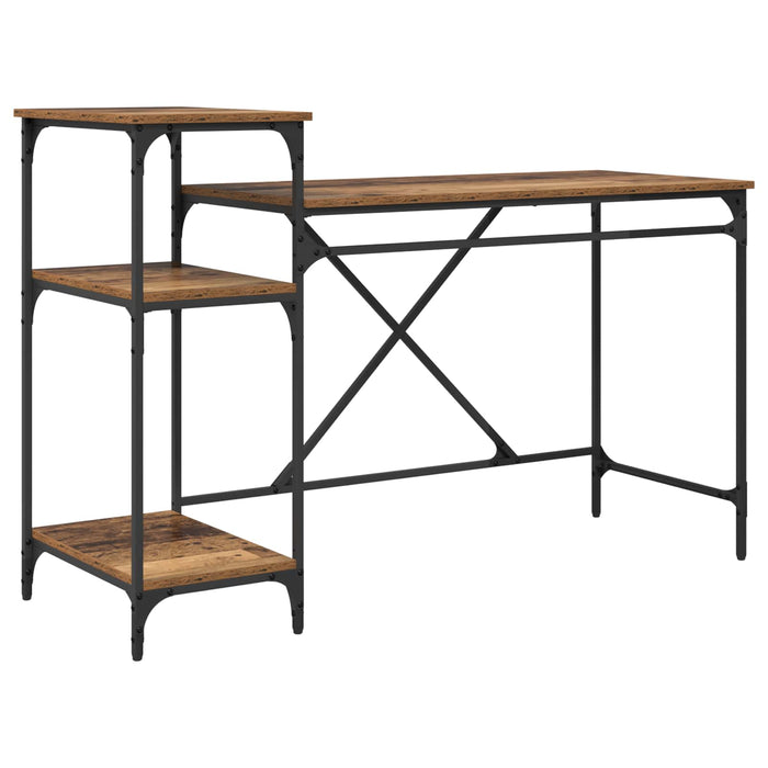 Birou Lemn Vechi 135 x 50 x 90 cm Lemn compozit - WALTI WALTI