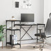 Birou Stejar Negru 135 x 50 x 90 cm Lemn compozit - WALTI WALTI