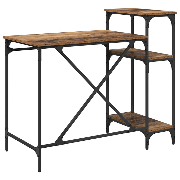 Birou Lemn Vechi 105 x 50 x 90 cm Lemn compozit - WALTI WALTI