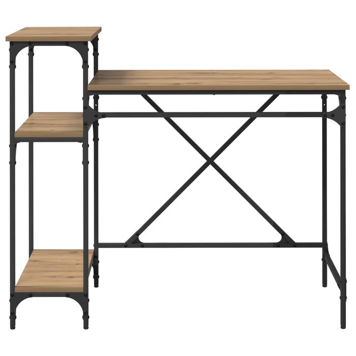 Birou Stejar Artizanal Lemn compozit 105 x 50 x 90 cm WALTI