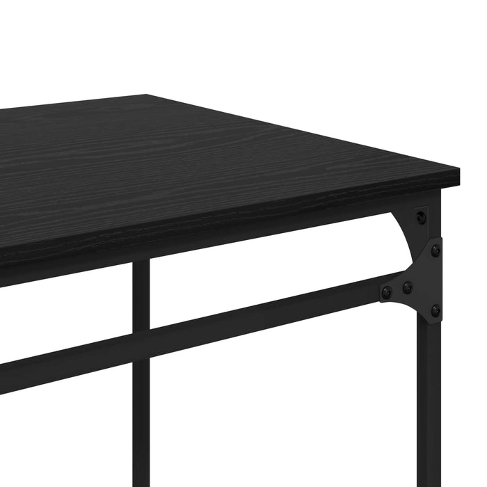 Birou Stejar Negru 105 x 50 x 90 cm Lemn compozit - WALTI WALTI