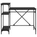 Birou Stejar Negru 105 x 50 x 90 cm Lemn compozit - WALTI WALTI