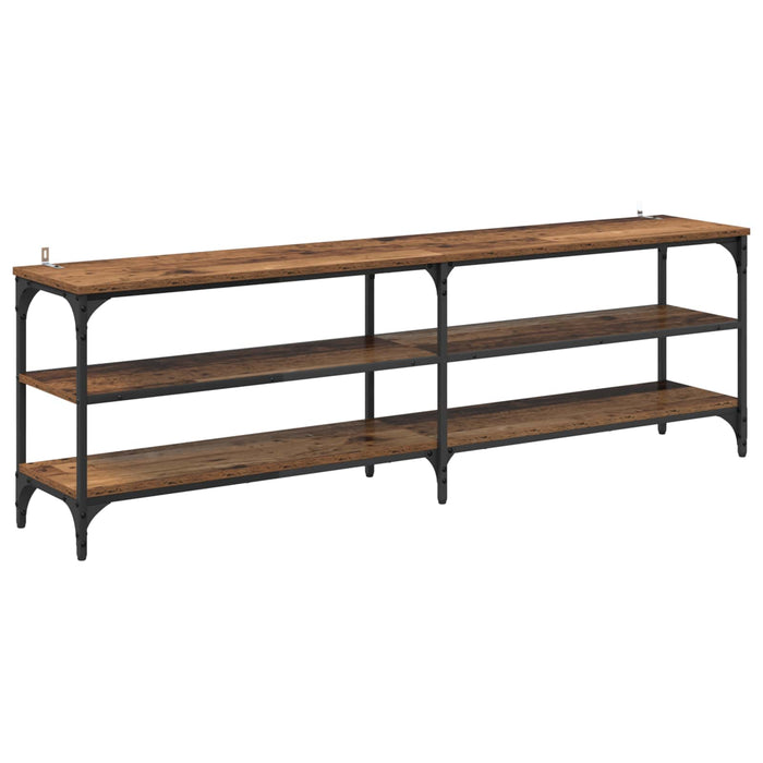 Cabinet TV Lemn Vechi 160 x 30 x 50 cm Lemn Ingineresc și Fier WALTI