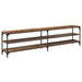 Cabinet TV Lemn Vechi 200 x 30 x 50 cm Lemn Ingineresc și Fier - WALTI WALTI