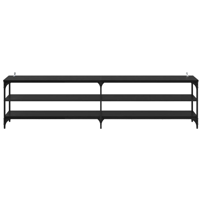 Cabinet TV Stejar Negru 200 x 30 x 50 cm - WALTI WALTI