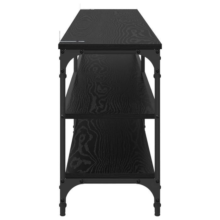 Cabinet TV Stejar Negru 200 x 30 x 50 cm - WALTI WALTI