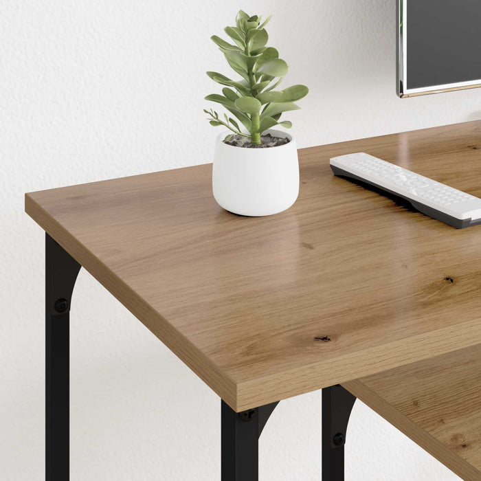 Cabinet TV Stejar Artizanal 102 x 35 x 45,5 cm - WALTI WALTI