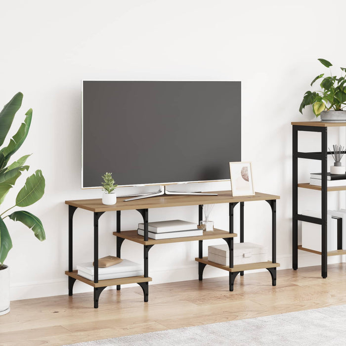 Cabinet TV Stejar Artizanal 102 x 35 x 45,5 cm - WALTI WALTI
