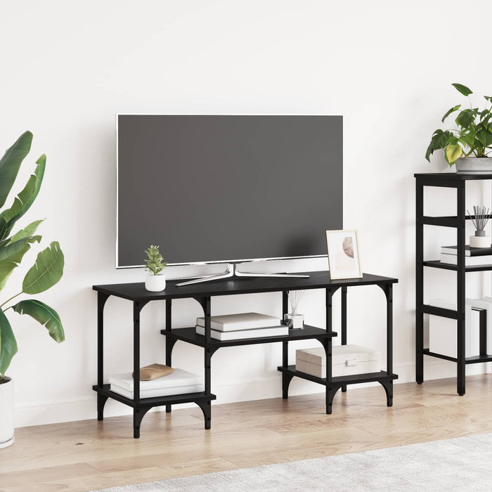 Cabinet TV Stejar Negru 102 x 35 x 45,5 cm - WALTI WALTI