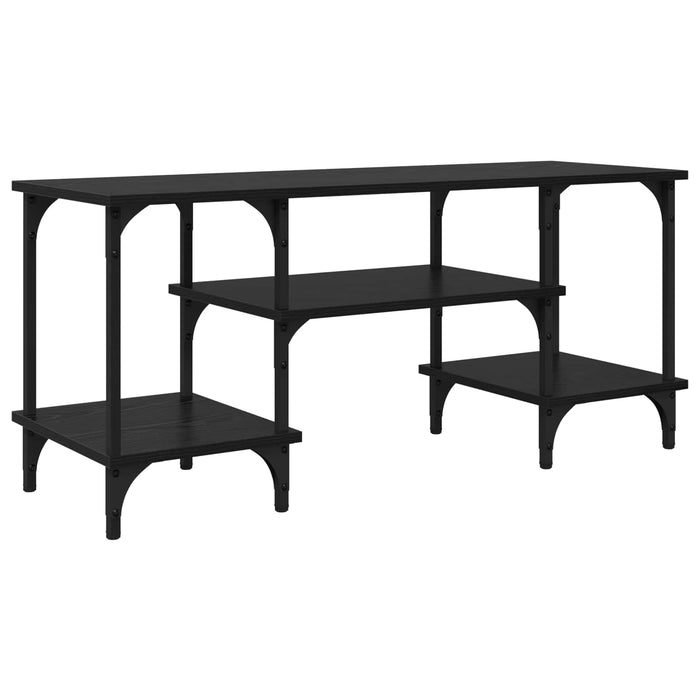 Cabinet TV Stejar Negru 102 x 35 x 45,5 cm - WALTI WALTI